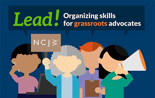 NCJW Lead, Organizing skills for grassroots advocates poster